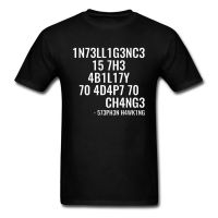 Physics Coder T Shirt It Computer Program Hacker Cpu Men Tshirts 100 Cotton Adapt Or Die Letter Tees Custom Gift T 100%