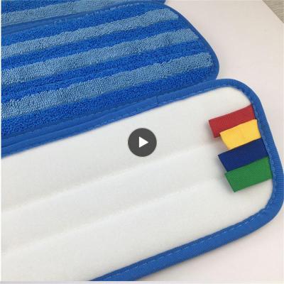 Mop Cloth Fiber Easy Clean Floor Cleaning Cloth 46cm No Hair Removal Mop Cleaning Pad Mop Accessory Dust Pad 58 G Long Life