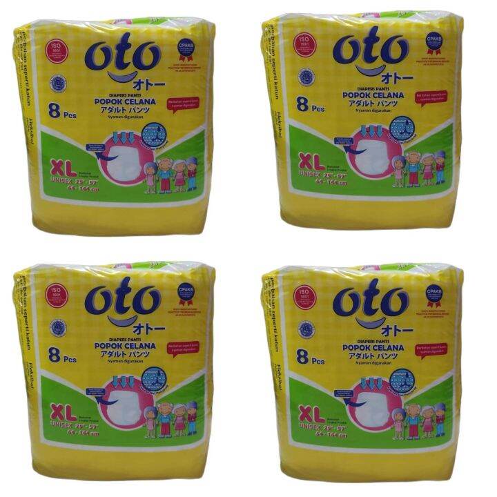 Adult Diaper Pull Ups Oto Xl 4packs 8pcs Pack Lazada Ph