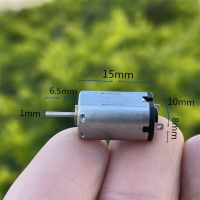 Mini 8mm*10mm M20 Motor DC 3V 1.5V-3.7V 17000RPM High Speed Electric Motor for Toy Car Rail Road Train Engine Electric Motors