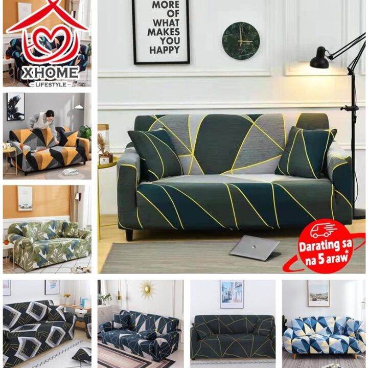 SALES⭐cleopatra sofa cover set 1 2 3 4 seater l shape stretchable universal regular sopa couch