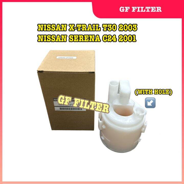 NISSAN XTRAIL T30 2.0 2.5, SERENA C24 2.0 FUEL FILTER PETROL FILTER 164002Y505 XTRAIL QR