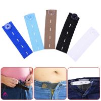 SDJH 1 Pcs Pant Waist Expander Waistband Skirt Trousers Jeans Elastic Button Extender