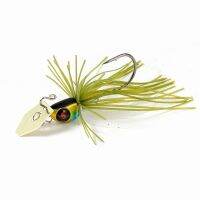 (CIYS outdoor) SUNMILE Fishing Chatterbait 8.6G Jig Hook SpinnerBaits Buzzbait สำหรับ Bass Pike Tiger Muskie Metal Jig Lure