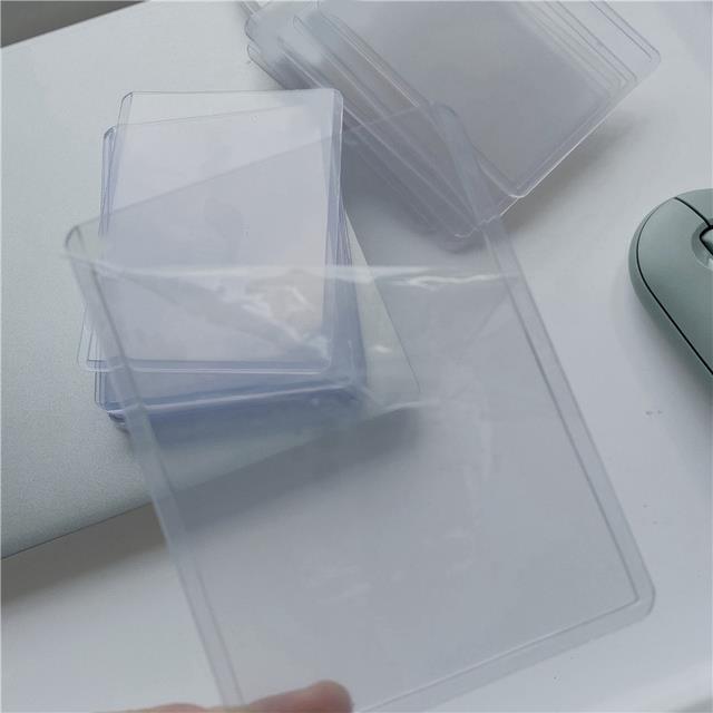 100pcs-double-sided-film-coated-transparent-protective-cover-idol-star-photo-album-3-inch-hard-card-holder