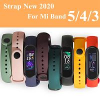 [SOSO 3C accessories] MiBand 5สายสำหรับ Xiaomi Mi วง4 3สายรัดข้อมือ Mi5 Mi4นาฬิกาเปลี่ยนสร้อยข้อมือ Xiomi Band4 Band5ซิลิโคนข้อมือ