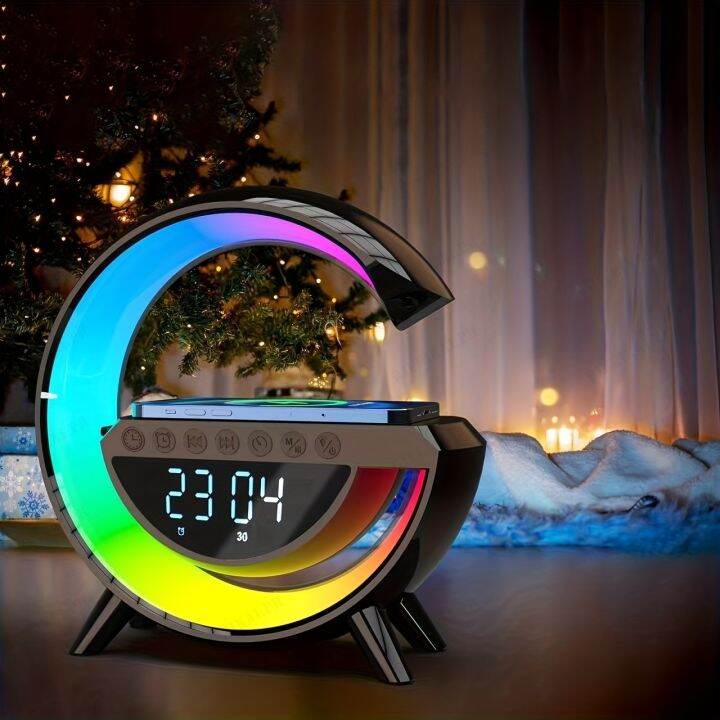 rifeikai Coolest Alarm Clock Ever Big G Wireless Speaker 6 Kinds Of
