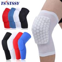 1Pcs Basketball Volleyball Knee Pad Honeycomb Foam Support Compression Leg Sleeve Knee Brace Support Sports Fitness Equipmet