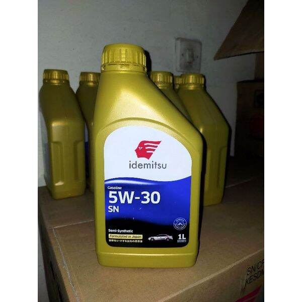 OLI IDEMITSU 5W-30 SN Semi Synthetic 1 Liter Formulated In Japan ...