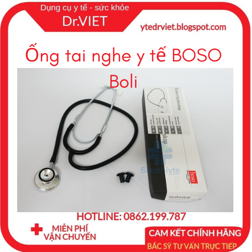 Ống nghe y tế boso boli là sản phẩm mang thương hiệu nổi tiếng tại đức - ảnh sản phẩm 4