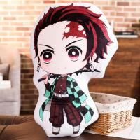 Demon Slayer Kimetsu No Yaiba Pillow Plush Toys Kamado Tanjirou Kamado Nezuko Agatsuma Zenitsu Kochou Kanae ของเล่นตุ๊กตาหมอน Doll Birthday Gift Toy