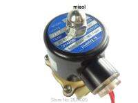 【hot】✥  New 220V Electric Solenoid G3/4 (BSP) for Air Gas