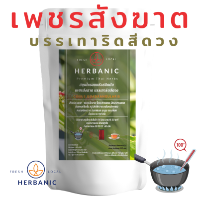 HERBANIC ชาต้มสูตรเพชสังฆาต ริดสีดวงทวาร ติ่งเนื้อ สมุนไพรไทย ตำรับแผนไทย ทานง่ายไม่ขมไม่เขียว ทุกระยะ ริซซี่ภายในภายนอก ช่วยขับถ่าย