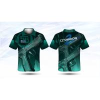 New Fashion2022 new shooting shirt cz shadow Sublimation Polo Shirt 2023