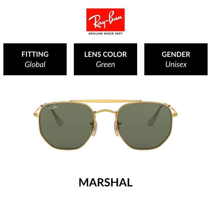 Mắt Kính Ray-Ban Marshal - RB3648 001 - Kính mát 