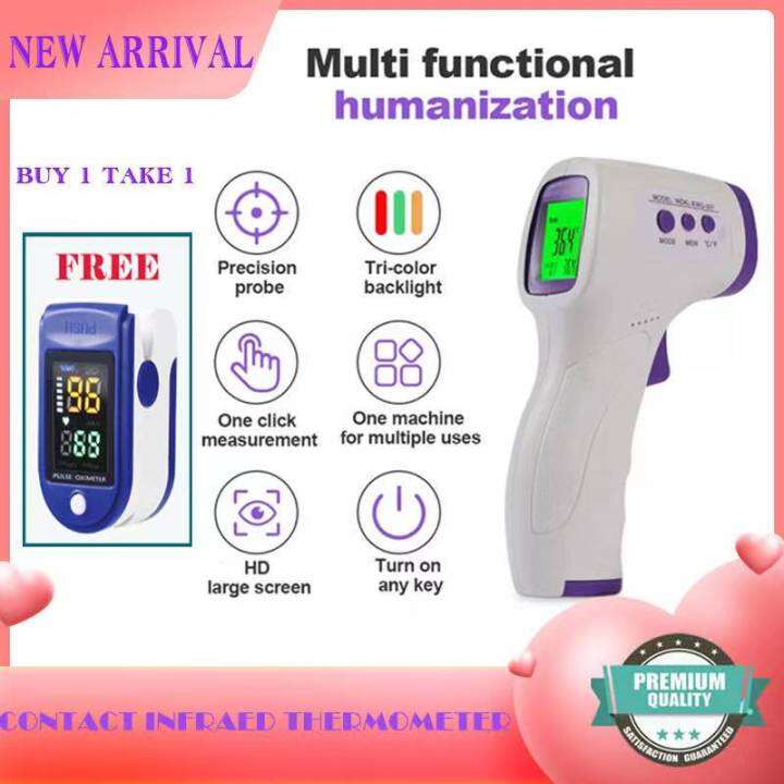 BUY AD801 free lk87 NonContact Infrared Thermometer Gun Forehead Body