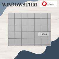 ฟิล์มติดกระจก หน้ากว้าง 1.23 เมตร ยาว 50 เมตร ลาย W008 windows film