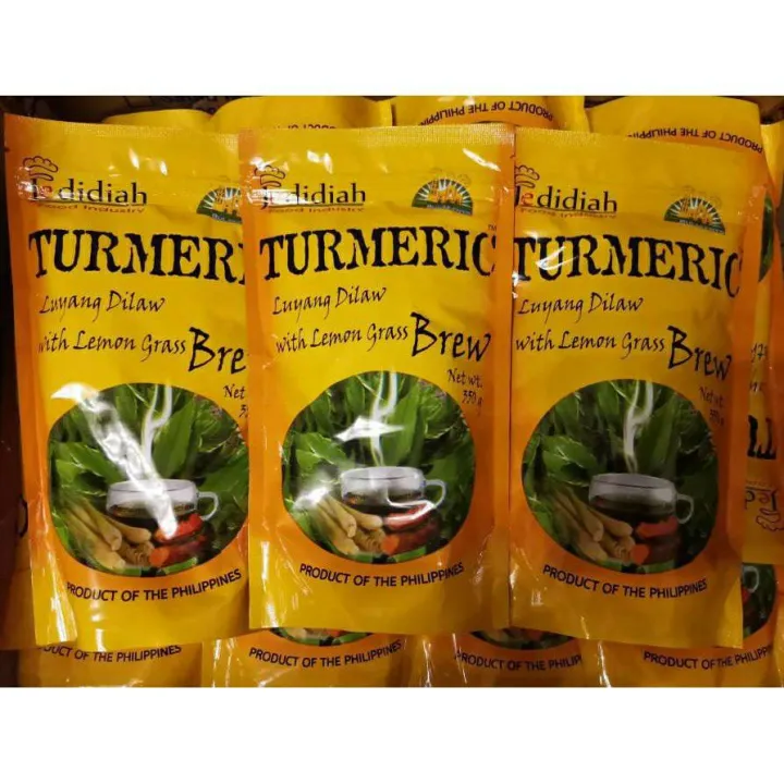 Jedidiah TURMERIC Luyang Dilaw with Lemon Grass Brew 150g Lazada PH