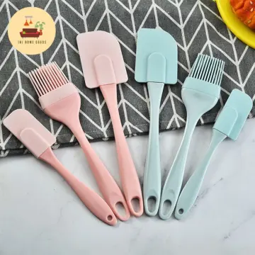 1Pc Silicone Kitchen Cake Cream Spatula Mixing Scraper Brush Butter Baking  Tool for kitchen accessories