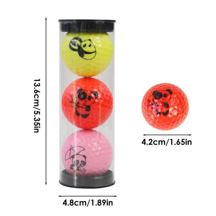 panda-golf-balls-3pcs-funny-novelty-golfballs-novelty-golf-stuff-portable-golfballs-creative-golfer-gift-golf-accessories-for-all-golfers-men-amp-women-backyard-games-everyone