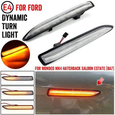 LED Side Marker Light Turn Signal For Ford Mondeo Mk4 2007 2008 2009 2010 2011 2012 2013 2014 2015 Hatchback/Saloon/Estate(BA7)