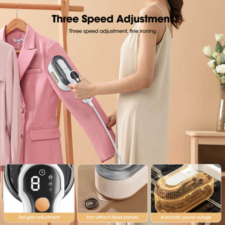 Grarg Clothes Steamer, 2000W Portable Handheld Garment Steamer 2In1