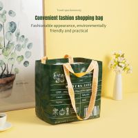 Folding Eco-Friendly Waterproof Nylon Woven Shopping Bag