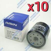 AISIN แท้100% (แพ็ค 10 ตัว) ไส้กรองเครื่อง Toyota VIGO REVO FORTUNER INNOVA COMMUTER ( OFLAZ-4001 )