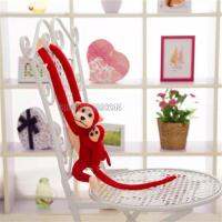 ตุ๊กตาผ้ากำมะหยี่รูปลิงแขนยาวน่ารัก10สีแม่และเด็กของเล่นของขวัญทารกนอนอย่างสงบผ้าม่านตกแต่ง