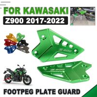 ที่วางเท้าสำหรับ KAWASAKI Z900 Z 900 2017 2018 2019 2020 2021 2022 Motorcycle Accessories FootPeg Footrest Rear Set Heel Plates Guard Protector
