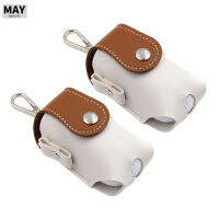 MAV น้ำหนักเบา Golfs Ball Holder กระเป๋าหนัง PU ไม่ง่ายที่จะทำลายทนทานสำหรับการฝึกอบรมกอล์ฟกลางแจ้ง