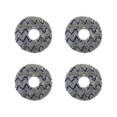 4 Pcs Mop Cloth Replacement Parts Kits for Ecovacs DEEBOT T10 TURBO Robotic Vacuum Cleaner Home Cleaning Accessories