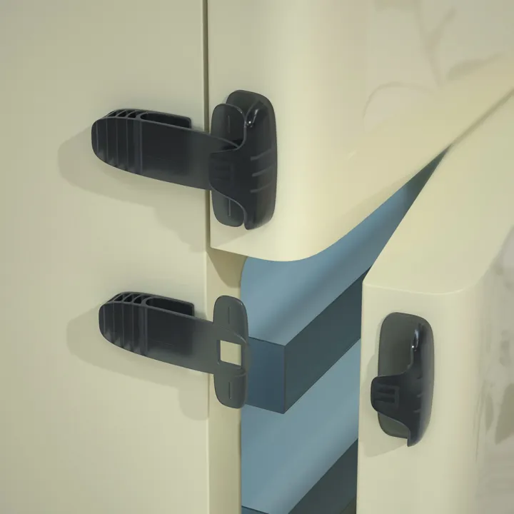 OFFICIAL EUDEMON Child Safety Fridge lock Single-Door Refrigerator Lock for Kitchen Kids Safety Care Freezer Lock