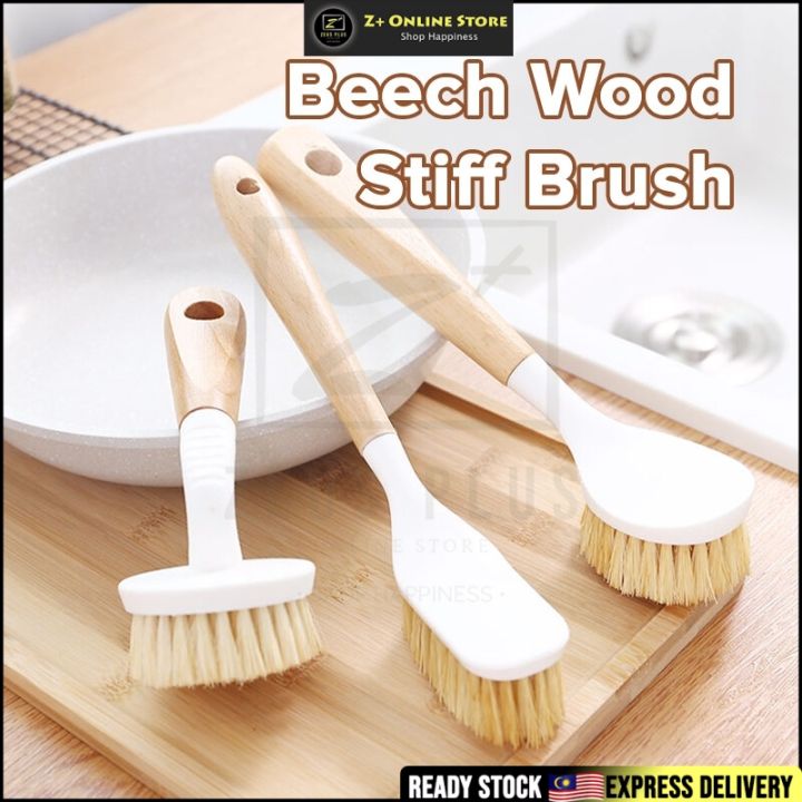 Cast Iron Scrubber Cleaning Brush + Pan/grill Scraper Skillet And