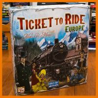 สินค้าขายดี!!! เกมการ์ดตั๋วเพื่อการขับขี่ Ticket To Ride - Europe Board Game #ของเล่น โมเดล ทะเล ของเล่น ของขวัญ ของสะสม รถ หุ่นยนต์ ตุ๊กตา สวนน้ำ สระน้ำ ฟิกเกอร์ Model