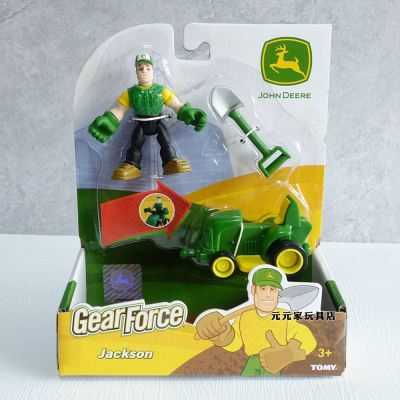 Exported to the United States john deere farm vehicle forklift tractor engineering childrens toy boy girl car model