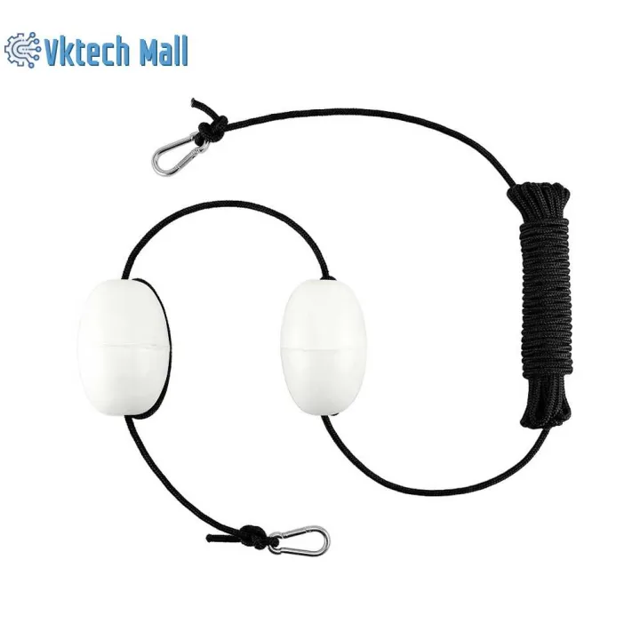2Pcs Kayak Anchor Rope Float เชือกไนลอน Marine Buoy Buoyancy Ball พร้อม