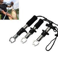 【LZ】✙♣  Portable Fishing Gripper Fishing Lip Grip Stainless Steel Fish Lip Grip Handle Grab Carp Fishing Tools Fishing Accessories