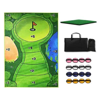 Battle Royale Golf Game Durable and Washable Golf Mat Practice Outdoor and Chipping Game Practice Golf Games at Home Best Golf Chipping Mat for Adults Family Kids newcomer
