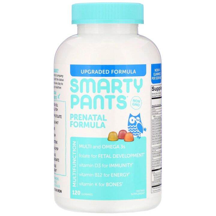 [PREORDER] PREGNANT MOM SMARTYPANTS PRENATAL FORMULA 120