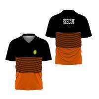 xzx 180305   [Riasop] Kaos Basarnas | Kaos Basarnas Lengan Pendek | Kaos Basarnas V-neck | Kaos Basarnas Orange