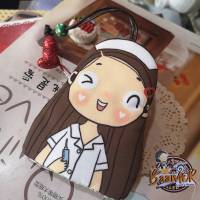 DIY-KG-TC102 Nurse Keycover ที่เก็บกุญแจ พยาบาล จำนวน 1 ตัว สินค้า handmade