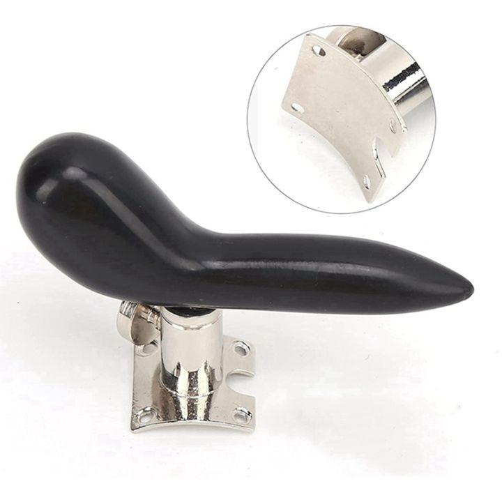 bassoon-hand-saddle-rest-holder-thumb-rest-with-fixing-4-screws-and-base-instruments-accessories