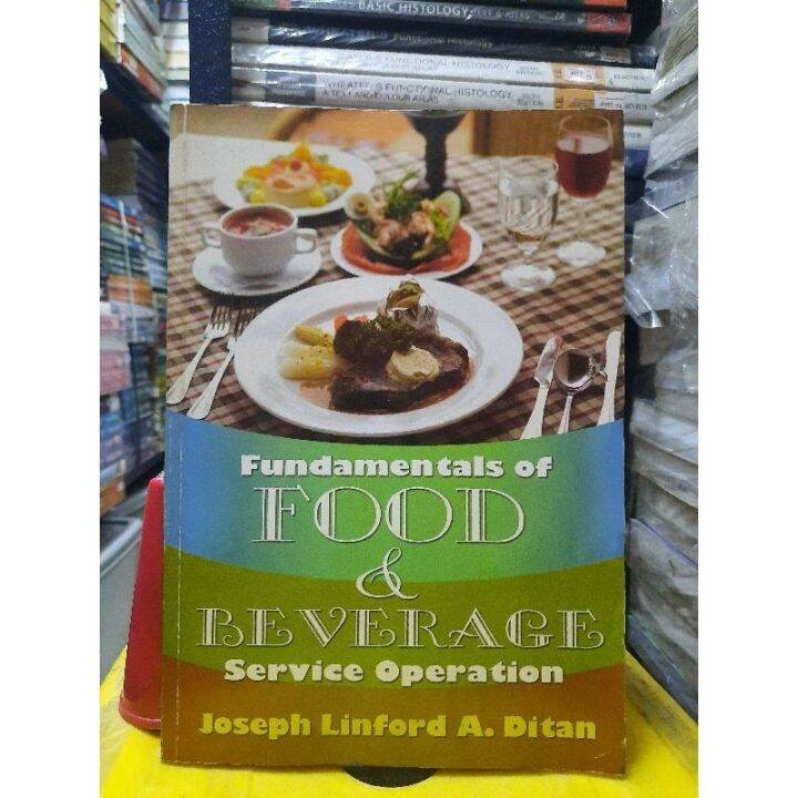 book Fundamentals of Food Beverage Service Operation Lazada PH
