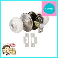 ลูกบิดห้องน้ำ หัวจัน HAFELE 489.93.714 สีหินอ่อนขาว+สีสเตนเลสเงาPRIVACY DOOR KNOB HAFELE 489.93.714 ROUND HEAD WHITE MARBLE+POLISHED STAINLESS STEEL **คุ้มที่สุดแล้วจ้า**