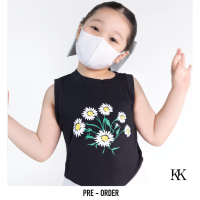 [Kwankao] KK FOR KIDS Ribbon Ear Guard (Silver) โบว์สีเงินพร้อมที่เกี่ยวหน้ากาก สวมใส่สบาย ไม่ระคายเคือง