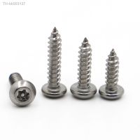 ☢✢✱  10/20pcs Stainless Steel Pin Six Lobe Torx Round Pan Head Tamper Proof Security Self Tapping Wood Screw M2.9 M3.5 M3.9 M4.2 M4.8