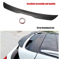 Universal Rear Roof Lip Spoiler Wing ABS Decoration Strips Matte Black&amp;Glossy Black Fit Hatchback Car