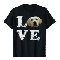I Love My Yellow Lab Tshirt Labrador Retriever Dog Tee T Popular Tees Men Unique