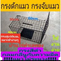 [ส่งฟรี] กรงดักแมว กรงจับลูกสุนัข กรงดักสัตว์ ใช้ง่ายไม่ต้องประกอบ(สินค้ามีพร้อมส่ง) HTTPS://YOUTU.BE/8MWTYY6QAGW